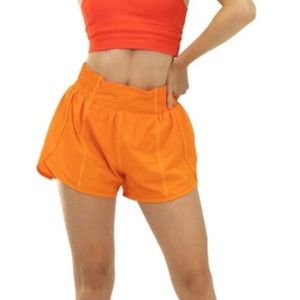 Balance Athletica Vitality breeze shorts V1, mango orange, size small